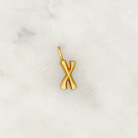 DYO Bamboo Initial - ByNouck Jewelry