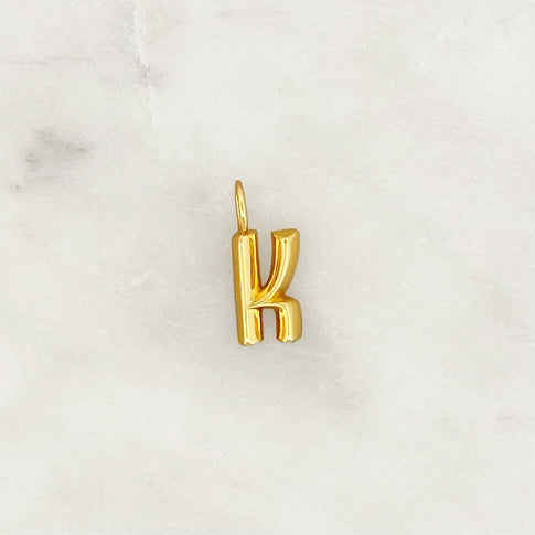 DYO Bamboo Initial - ByNouck Jewelry