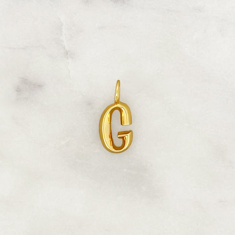 DYO Bamboo Initial - ByNouck Jewelry
