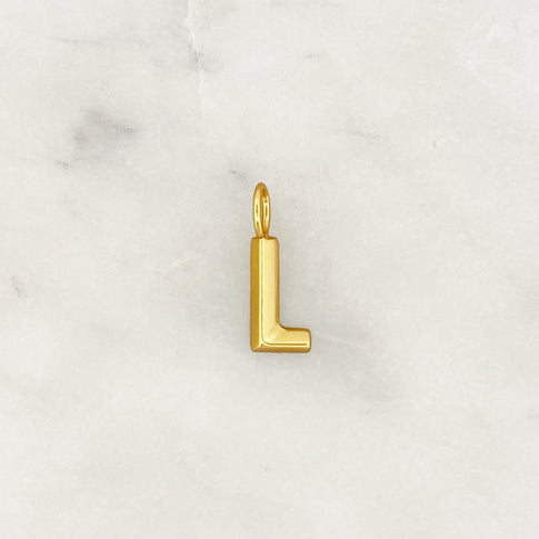DYO Bamboo Initial - ByNouck Jewelry