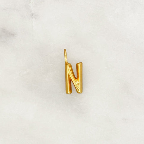 DYO Bamboo Initial - ByNouck Jewelry