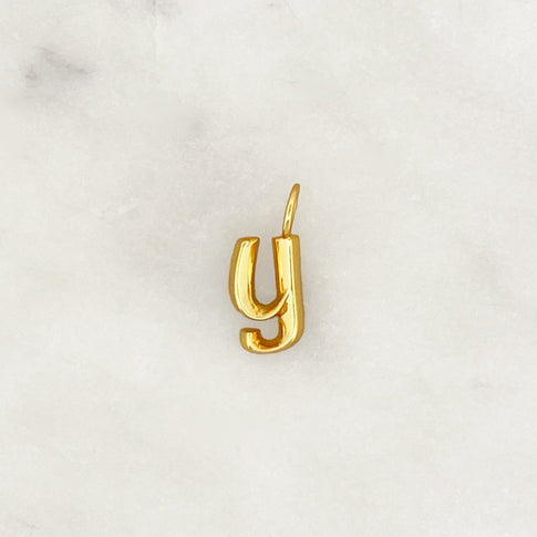 DYO Bamboo Initial - ByNouck Jewelry