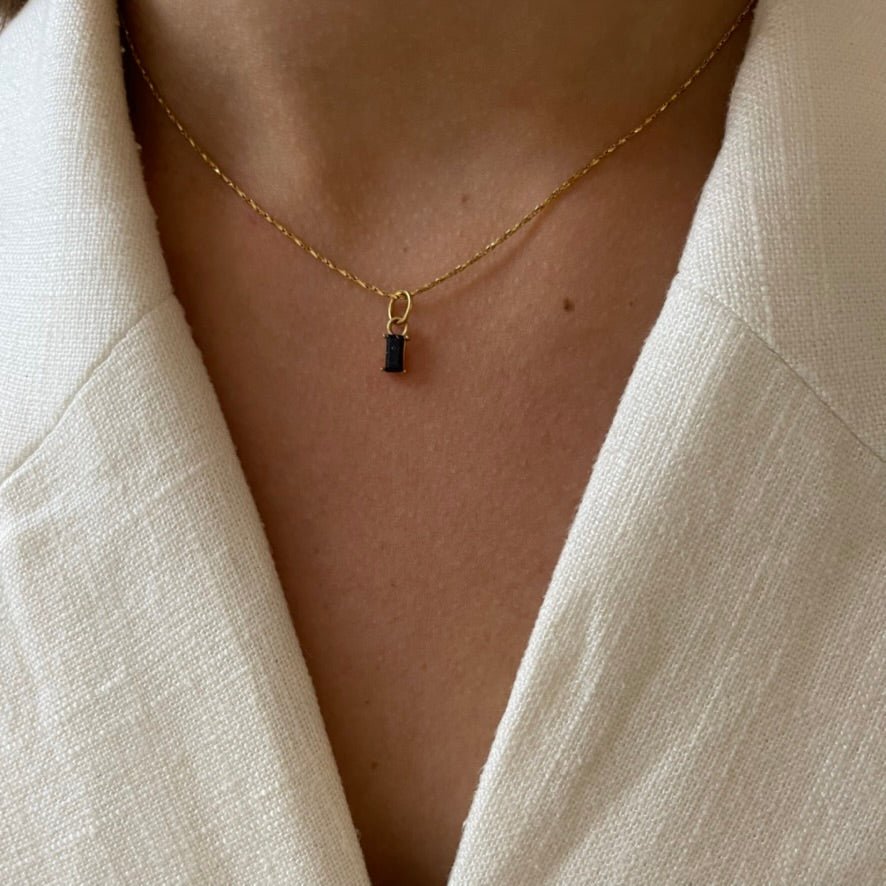 DYO Blue Sandstone Baguette - ByNouck Jewelry