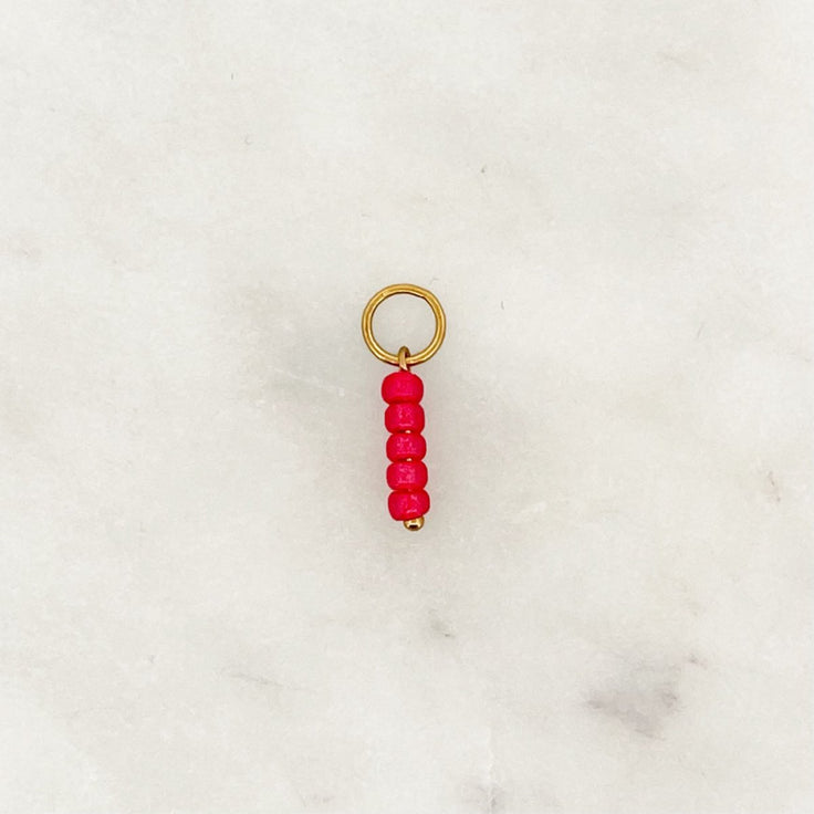 DYO Flamingo Pink Beads - ByNouck Jewelry