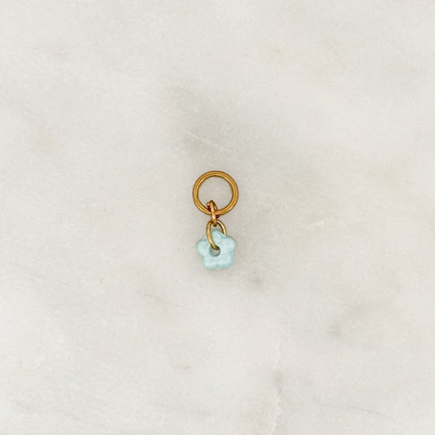 DYO Little Sky Blue Flower - ByNouck Jewelry