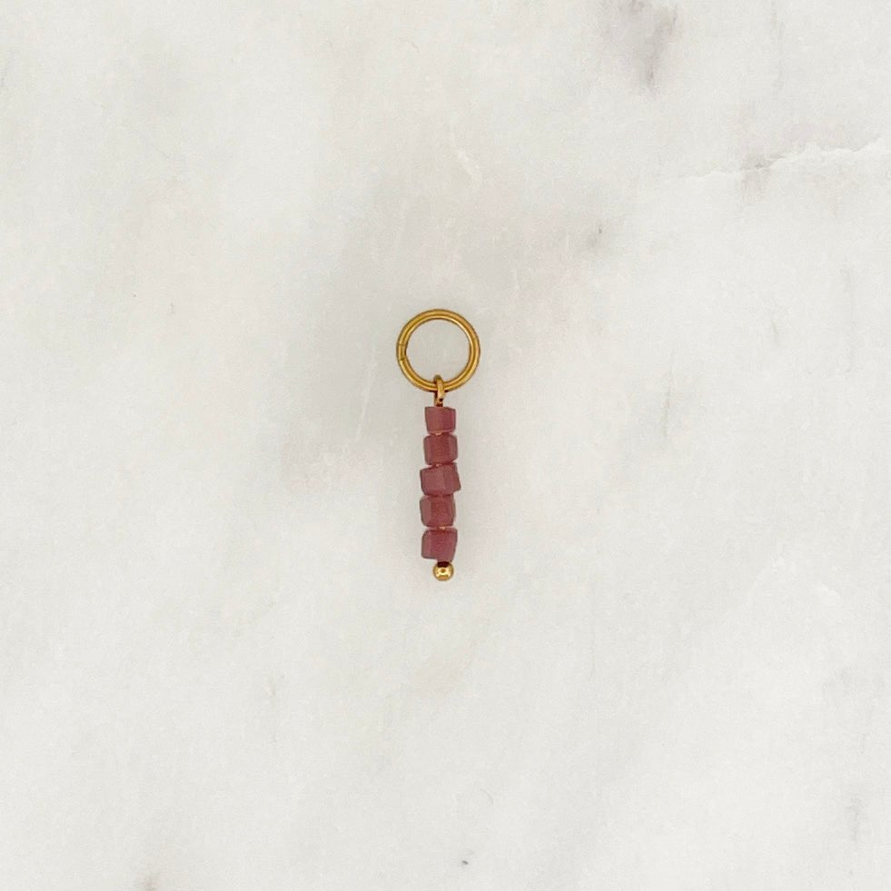 DYO Mauve Cubes - ByNouck Jewelry