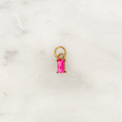 DYO Pink Opal Baguette - ByNouck Jewelry
