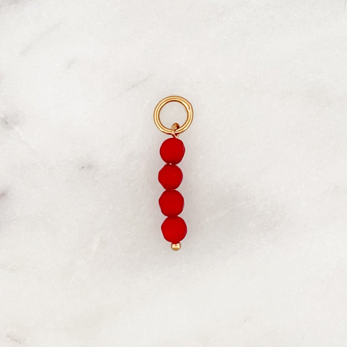 DYO Red Velvet Beads - ByNouck Jewelry