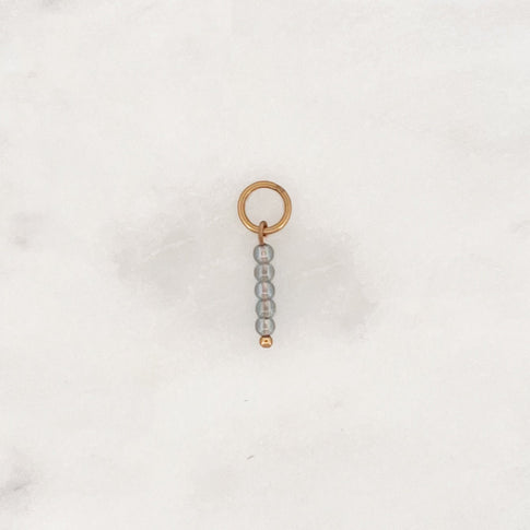 DYO Steel Blue Beads - ByNouck Jewelry