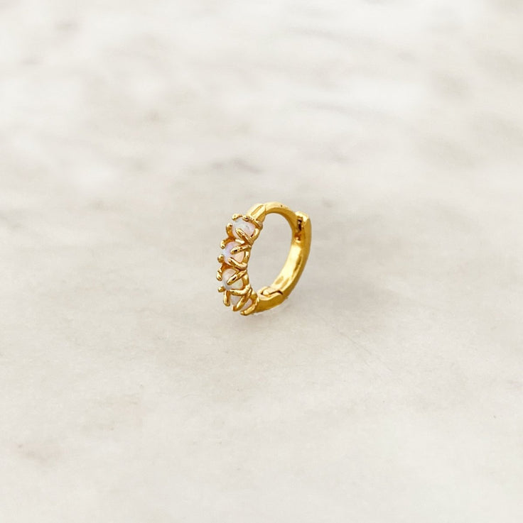Earparty Opal Hoops - ByNouck Jewelry