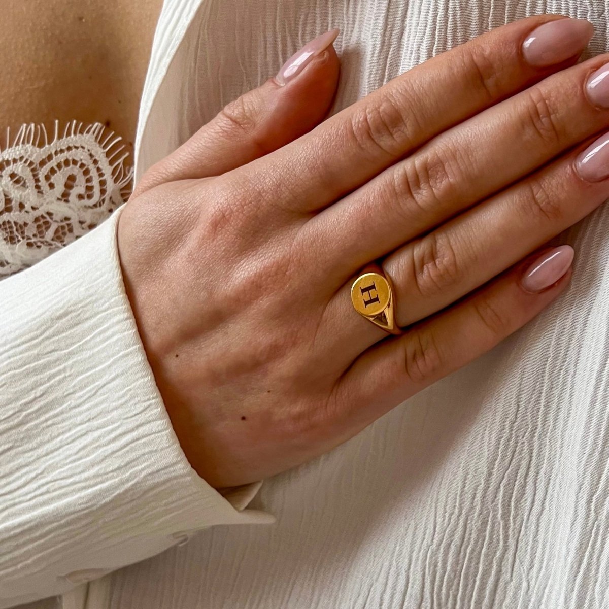 Engrave Ring Big - ByNouck Jewelry