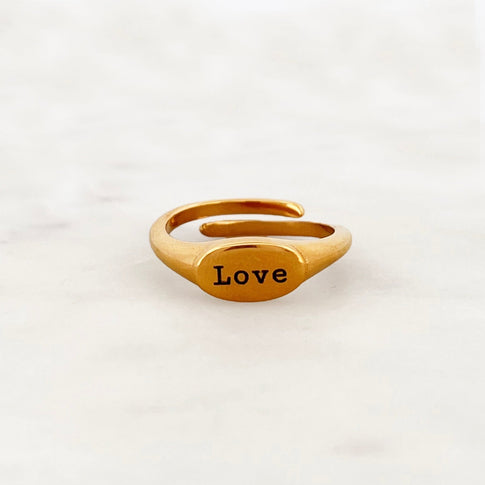 Engrave Ring Small - ByNouck Jewelry