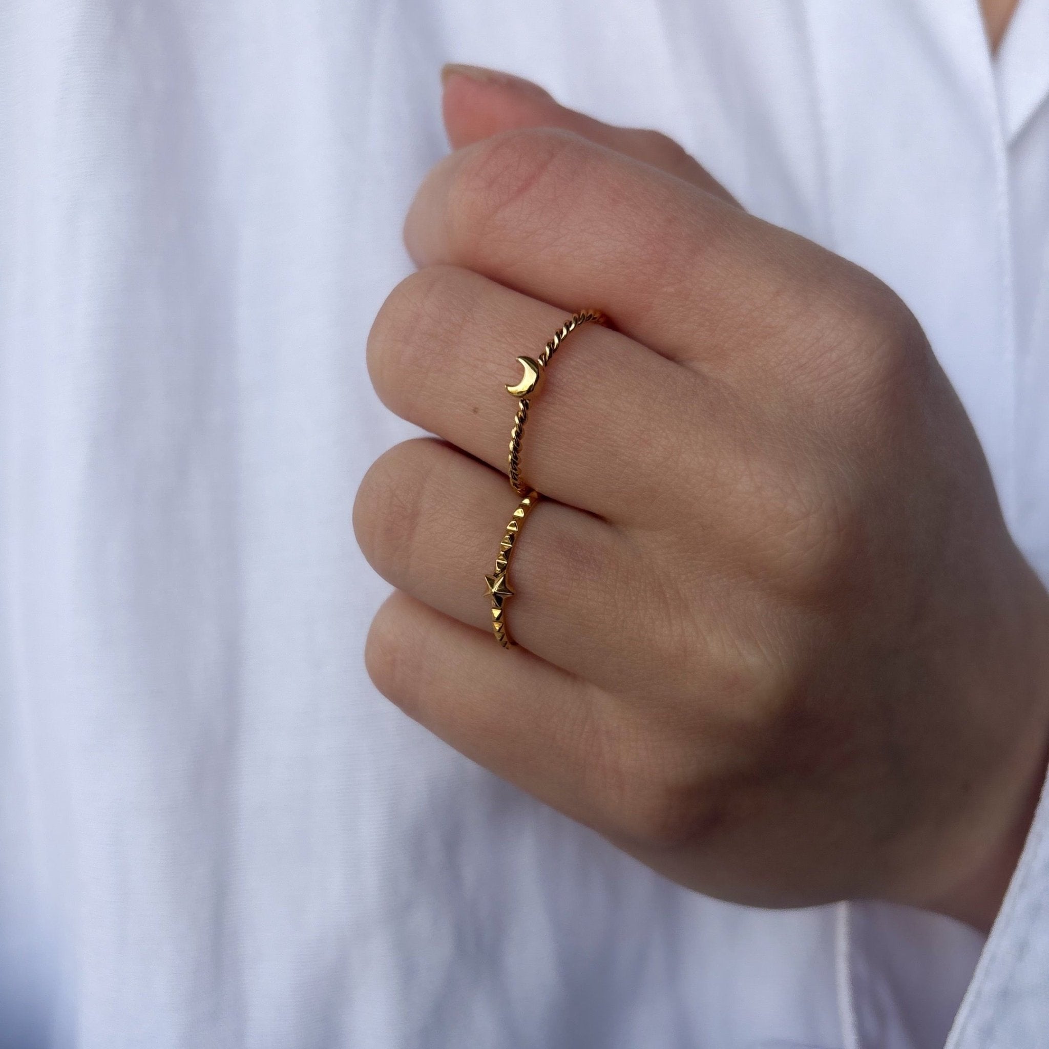 Facet Star Ring - ByNouck Jewelry
