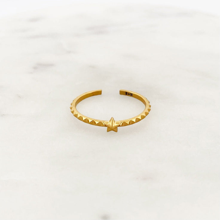 Facet Star Ring - ByNouck Jewelry
