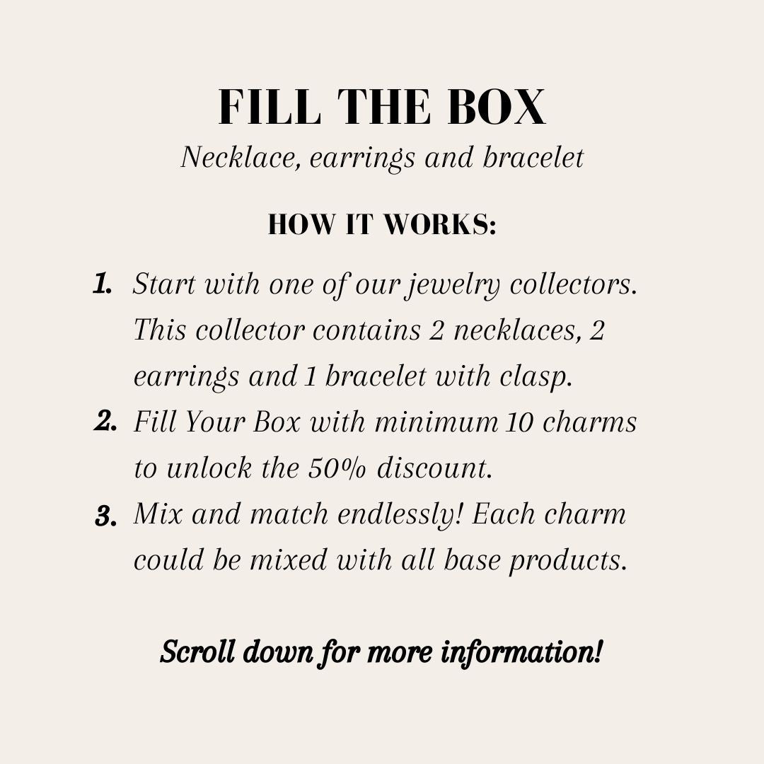 Fill The Box - Necklaces, Bracelet & Earrings - ByNouck Jewelry