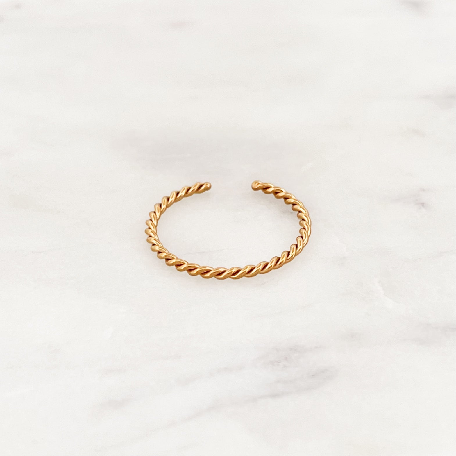 Fine Twisted Ring - ByNouck Jewelry