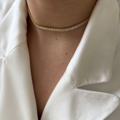 Glamorous Rhinestone Choker - ByNouck Jewelry