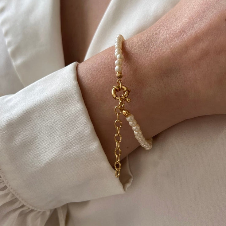 Glass Pearls Bracelet - ByNouck Jewelry