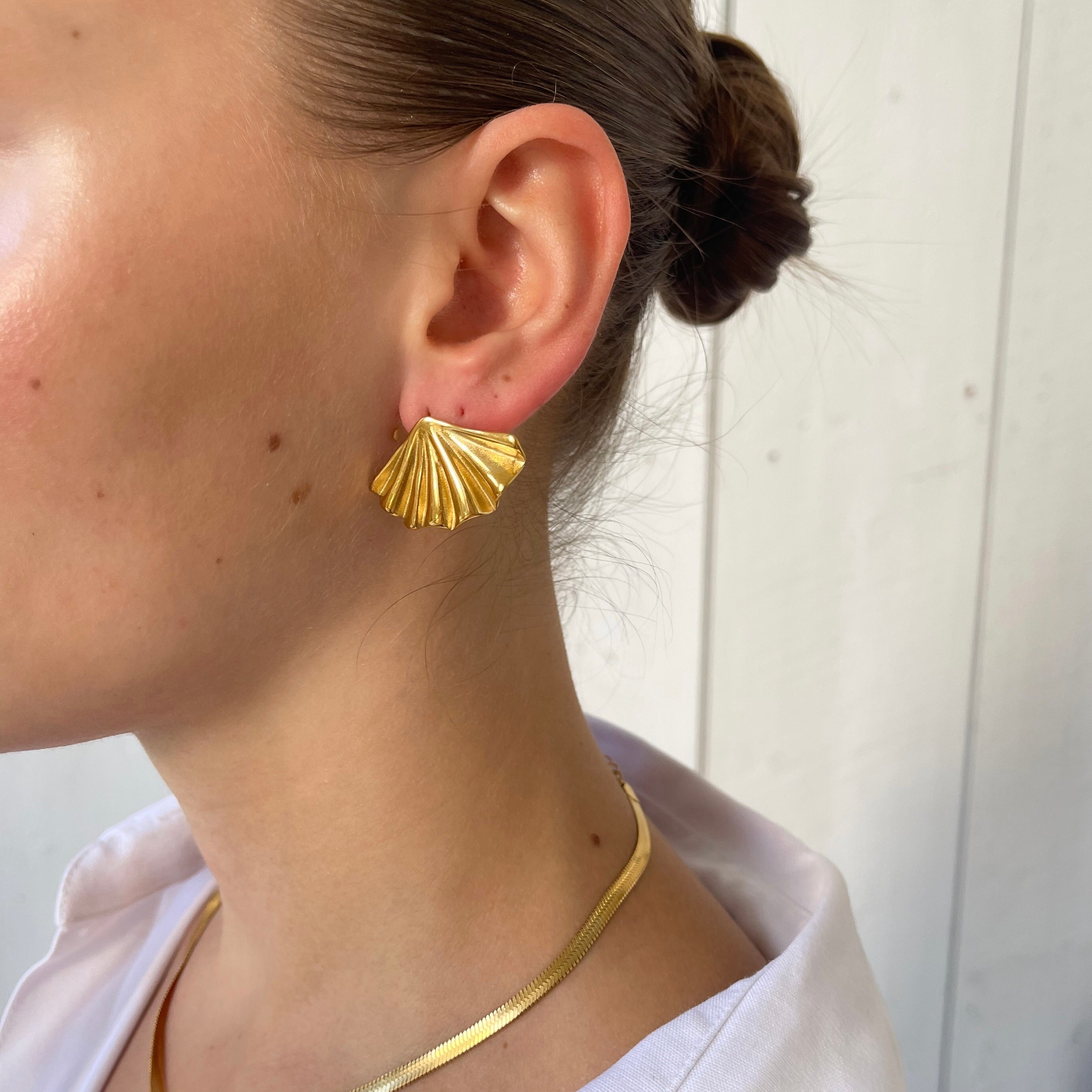 Leaf Earstud Set