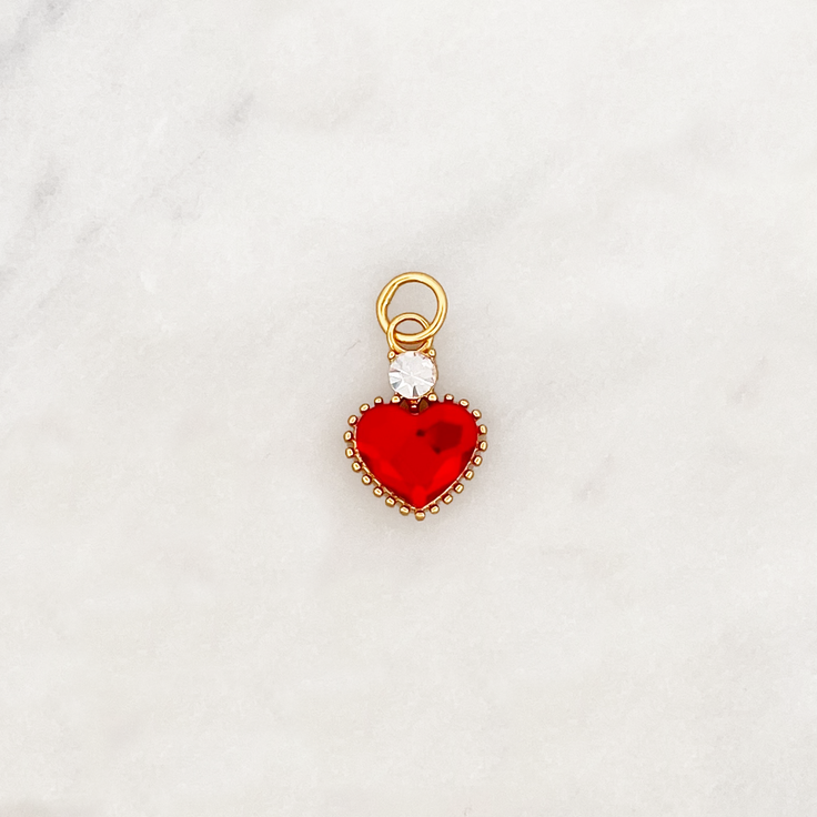 DYO Rood Diamanten Hart