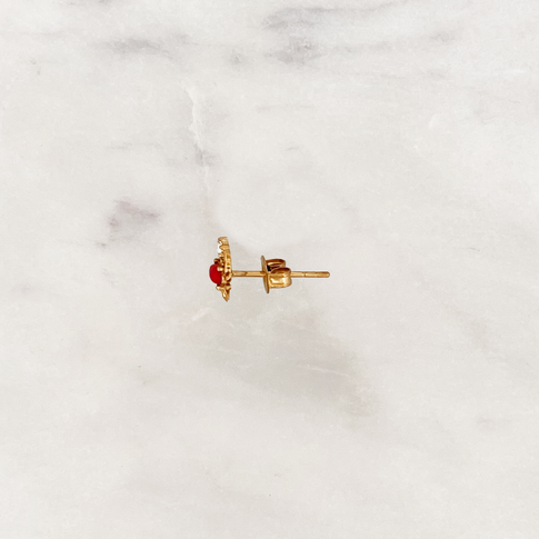 Earstud Red Crabby