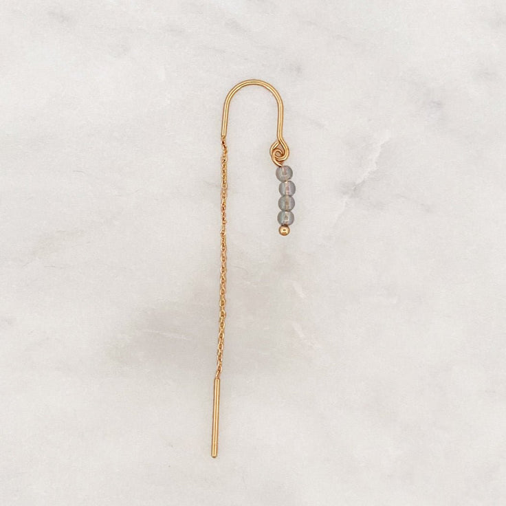 Long Chain Blue Beads - ByNouck Jewelry