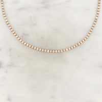 Milky Rhinestone Choker - ByNouck Jewelry