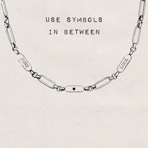 Necklace Engraved Tags - ByNouck Jewelry