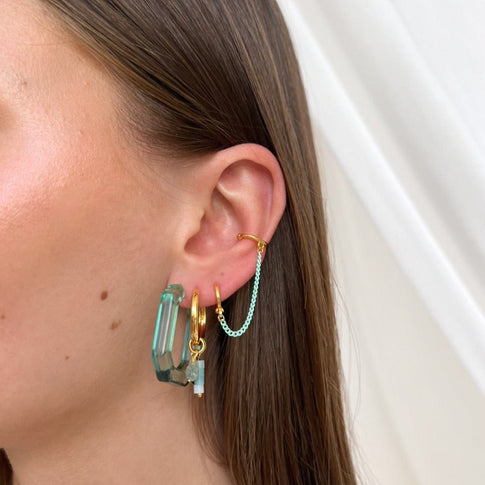 Ocean Buxon Hoop Set - ByNouck Jewelry
