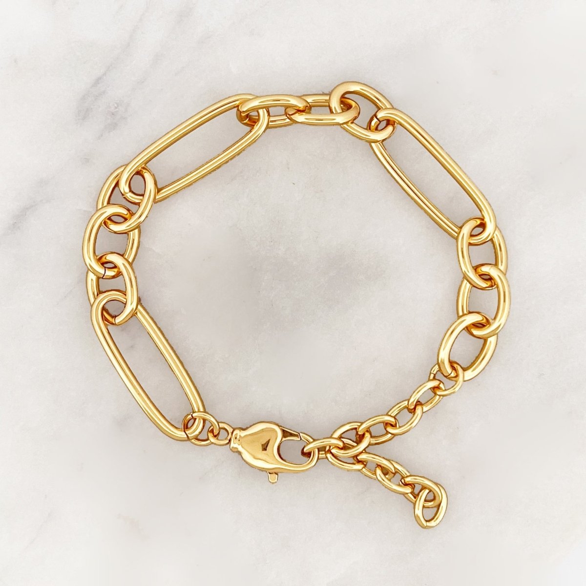 Oval Link Bracelet - ByNouck Jewelry