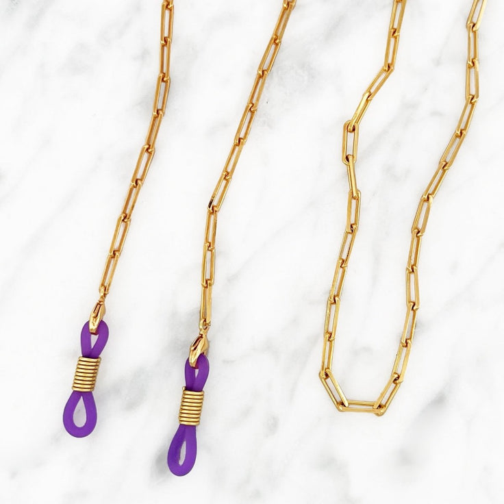 Purple Sunny Cord - ByNouck Jewelry