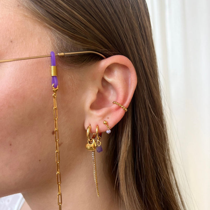 Purple Sunny Cord - ByNouck Jewelry