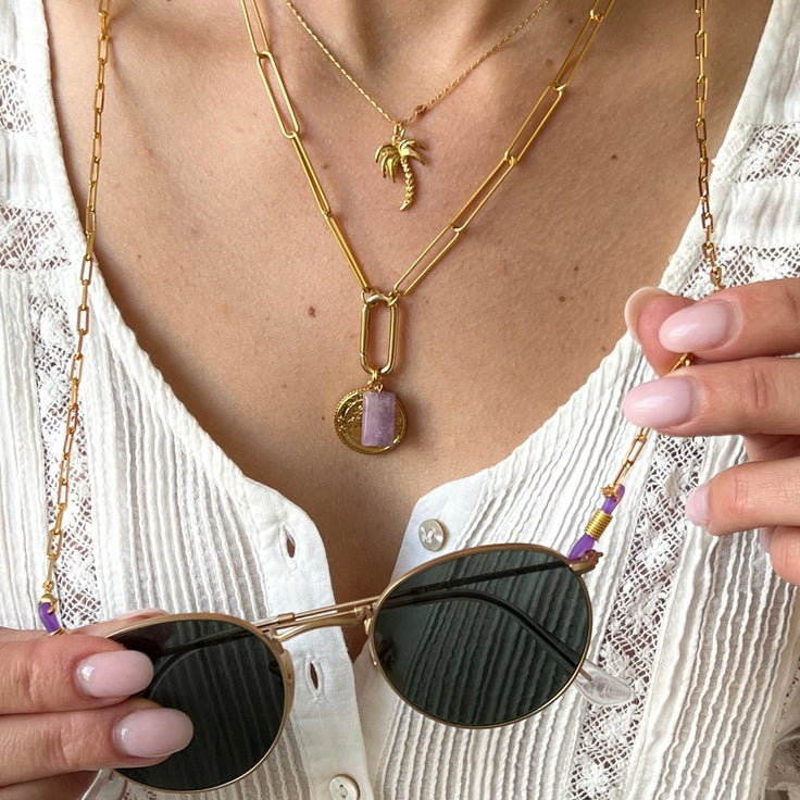 Purple Sunny Cord - ByNouck Jewelry