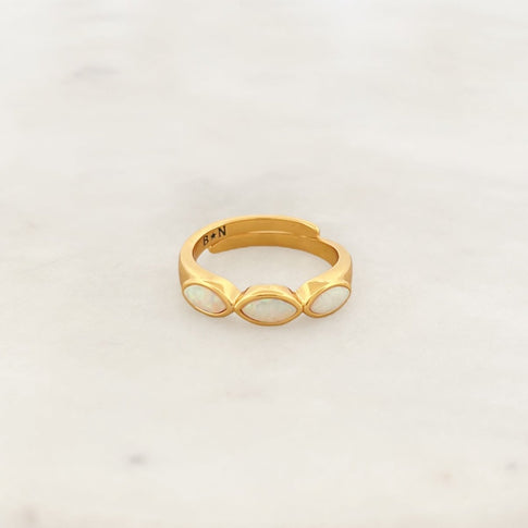Ring Opal Stones - ByNouck Jewelry