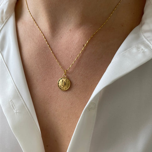 Rope Necklace Scorpio - ByNouck Jewelry