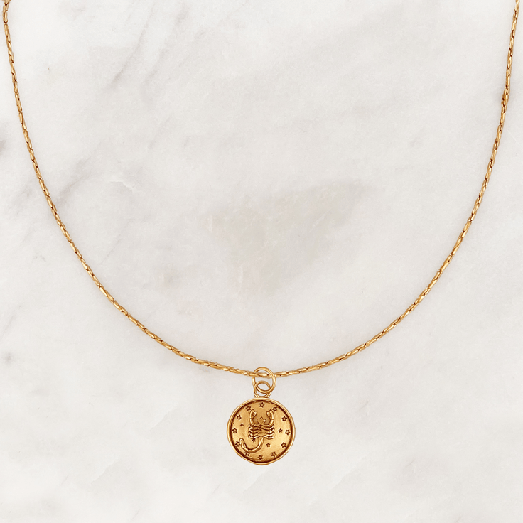 Rope Necklace Scorpio - ByNouck Jewelry