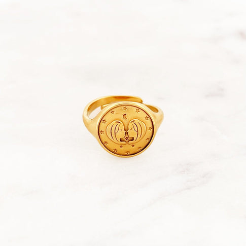 Sign Signet Ring - ByNouck Jewelry