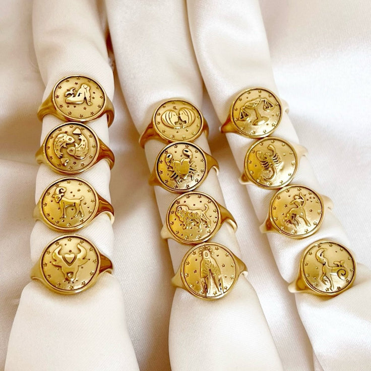 Sign Signet Ring - ByNouck Jewelry