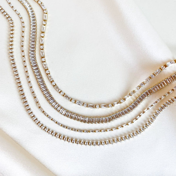 Thin Rhinestone Choker - ByNouck Jewelry