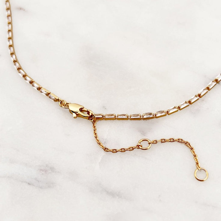 Thin Rhinestone Choker - ByNouck Jewelry