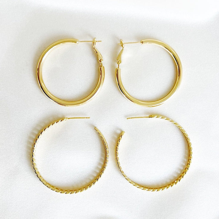 Big Hoop Set - ByNouck Jewelry
