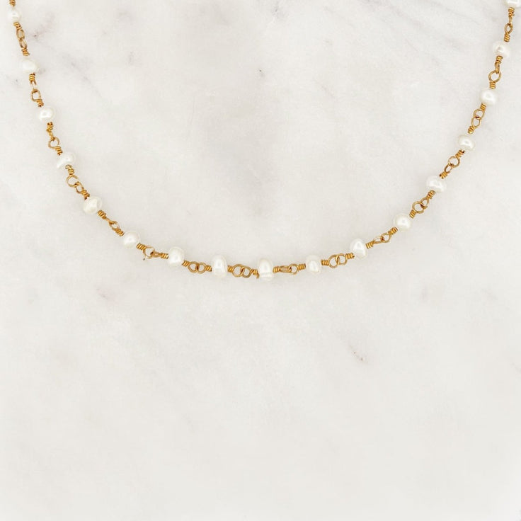 Choker Pearl Chain - ByNouck Jewelry
