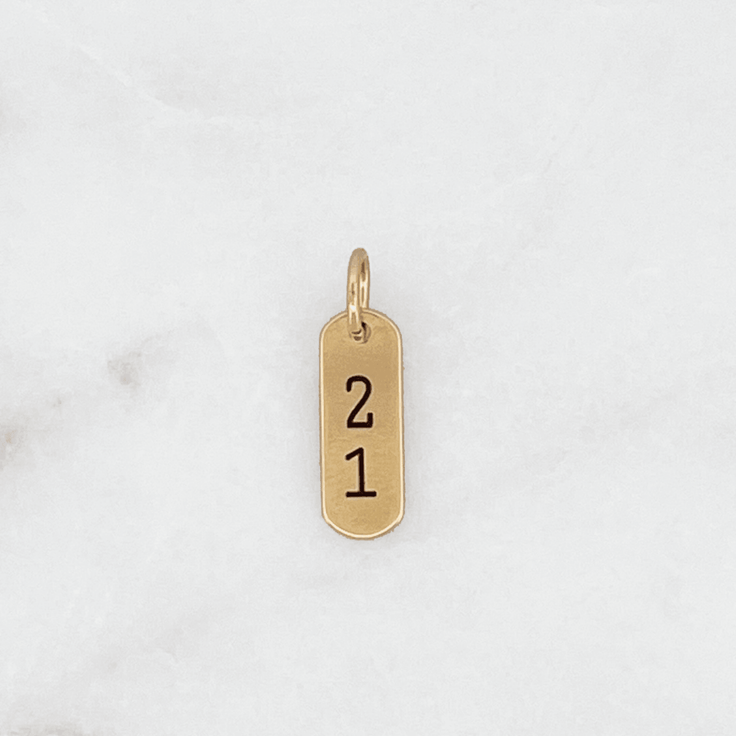 DYO Small Engrave Tag - ByNouck Jewelry