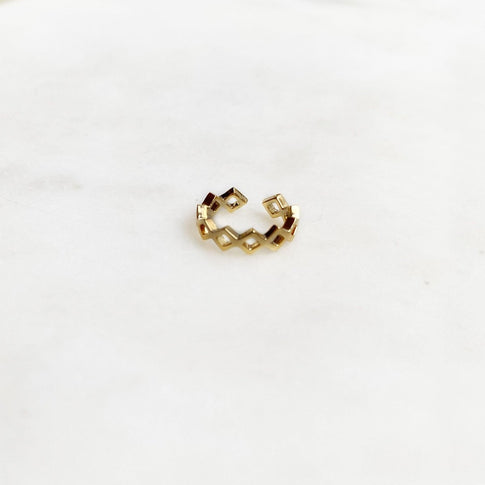 Ear Cuff Geometric - ByNouck Jewelry