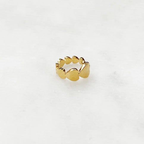 Ear Cuff Hearts - ByNouck Jewelry