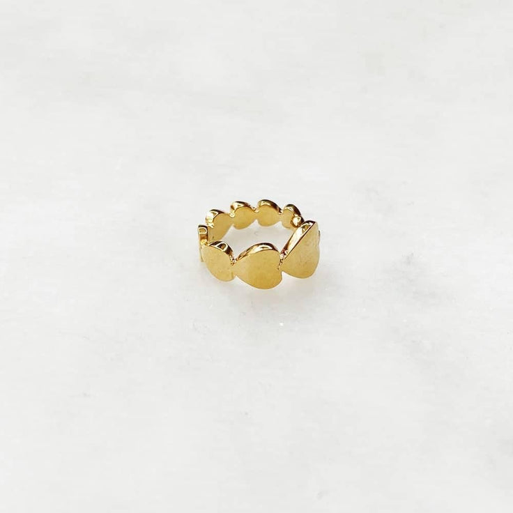 Ear Cuff Hearts - ByNouck Jewelry