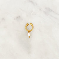 Ear Cuff Loop Pearl - ByNouck Jewelry