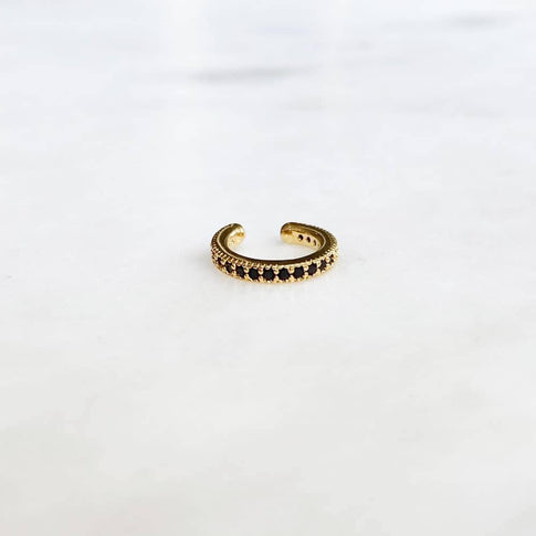 Ear Cuff Onyx - ByNouck Jewelry
