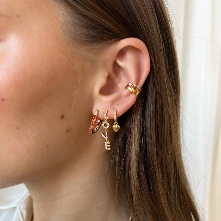 Earpin Shiny Love - ByNouck Jewelry