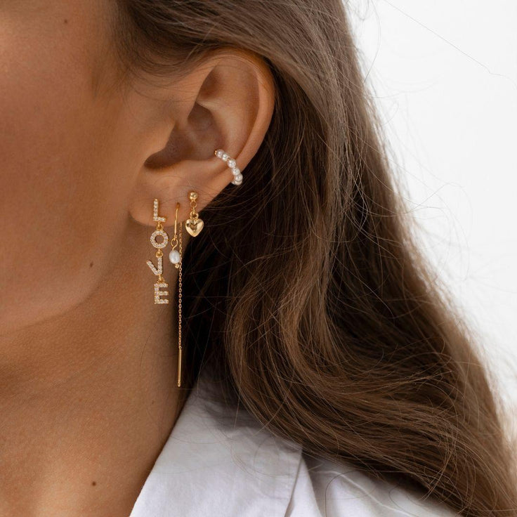 Earpin Shiny Love - ByNouck Jewelry